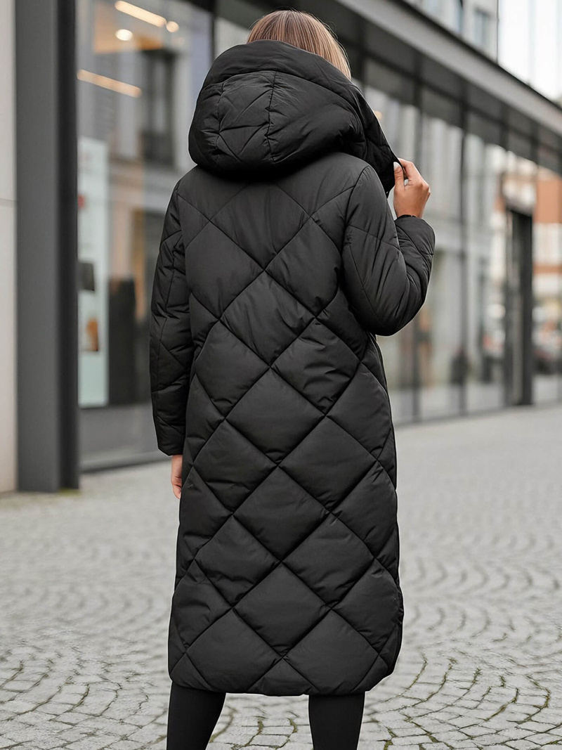 Куртка жіноча чорна OZONEE JS/5M3173/392Z