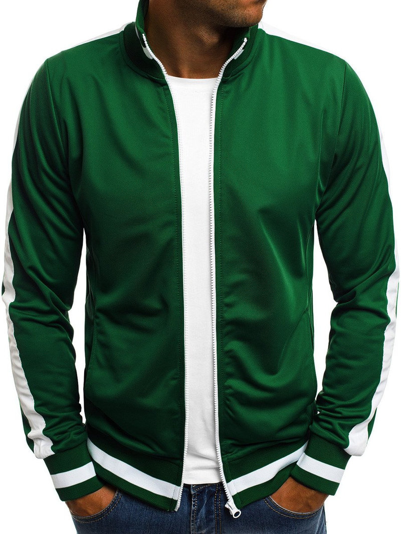 Bluza męska rozpinana zielona OZONEE O/2126