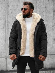 Куртка зимова чоловіча Чорна OZONEE JS/22M37/392