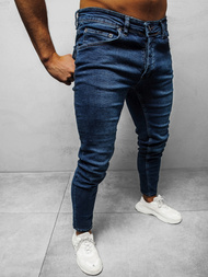 Spodnie jeansowe męskie granatowe OZONEE E/1204SP