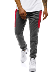 Штани спортивні чоловічі Темно-сірі OZONEE JS/JZ11019