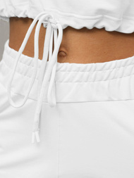 Жіночий спортивний костюм з двох частин Бiлий OZONEE O/12108Z