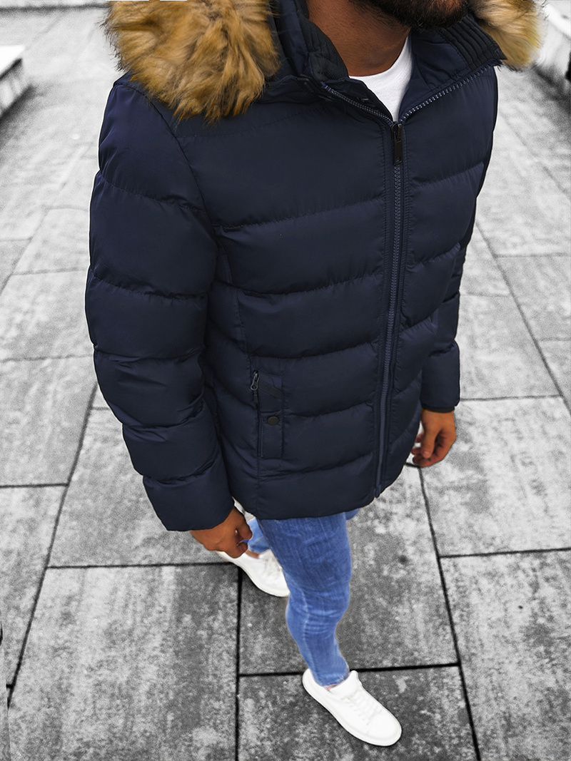 Куртка чоловіча Темно-Синя OZONEE JS/M8107