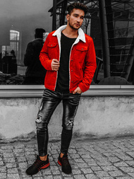 Spodnie męskie jeans czarne OZONEE O/B5678/1