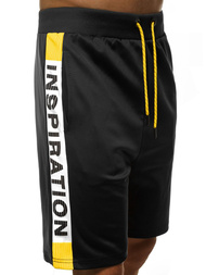 Spodenki męskie czarne OZONEE JS/KK300167