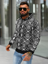 Толстовка чоловіча чорна OZONEE JS/8B1236/3