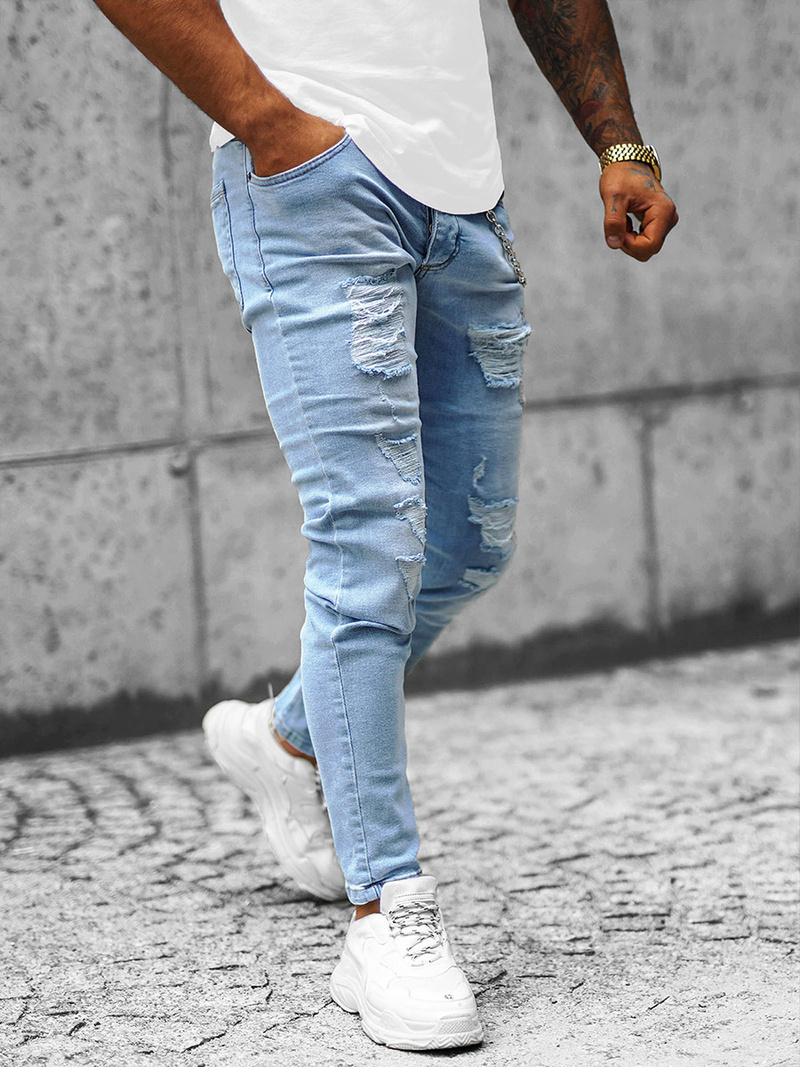 Штани Чоловічі Яскраво-Синi OZONEE E/5604/02