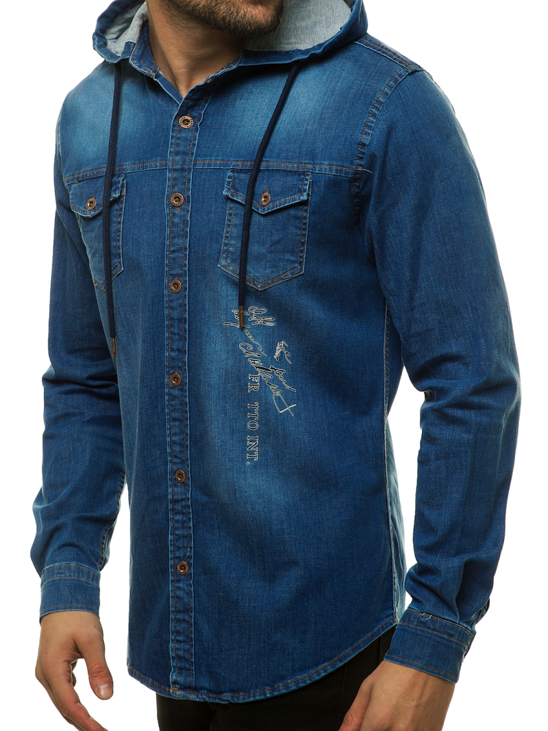 Сорочка чоловіча Сапфірова OZONEE O/201144Z