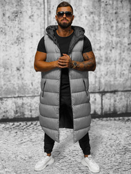 Безрукавка чоловіча сірий OZONEE O/M3203Z