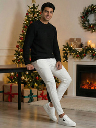 Чоловічі штани чинос екрю OZONEE O/P4049Z