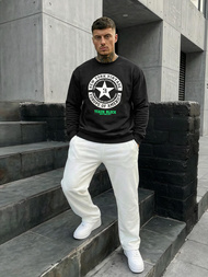 Bluza męska czarna OZONEE JS/8B1768/3