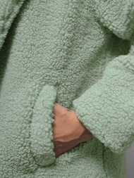 Жіноче пальто м'ятна OZONEE O/Z01