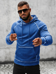 Толстовка чоловіча cиня OZONEE O/8B152/16