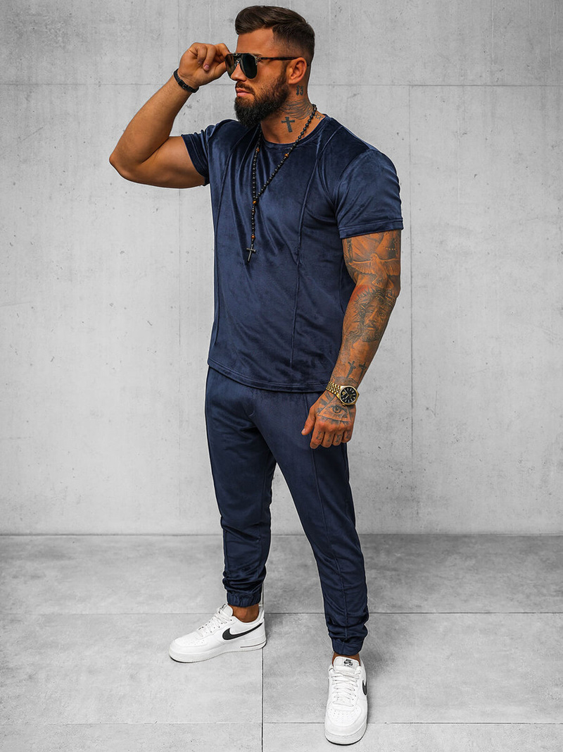 Спортивний костюм чоловічій ультрамариновий OZONEE O/12135Z