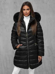 Куртка жіноча чорна OZONEE JS/5M3162/392