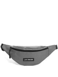 Saszetka nerka szara OZONEE L/8094