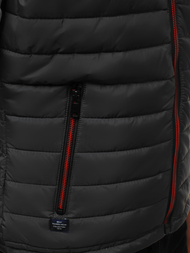 Безрукавка чоловіча Темно-сіра OZONEE N/6102Z