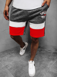 Spodenki dresowe męskie grafitowe OZONEE JS/KS2513