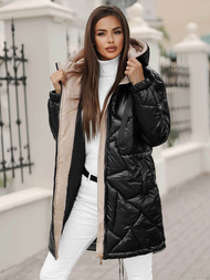 Куртка жіноча чорна OZONEE JS/5M3189/392Z