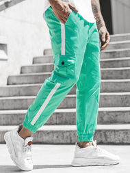 Штани чоловічі джоггери м'ятна OZONEE DJ/5580