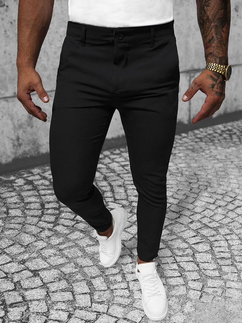 Штани чоловічі чорнi OZONEE O/1000Z