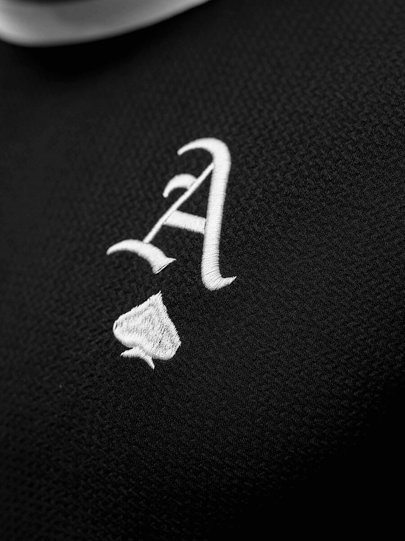 T-shirt męski czarny OZONEE O/TX6413