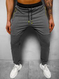 Spodnie dresowe męskie grafitowe OZONEE JS/68K10328