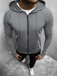 Kurtka przejściowa męska szara OZONEE JS/M10305