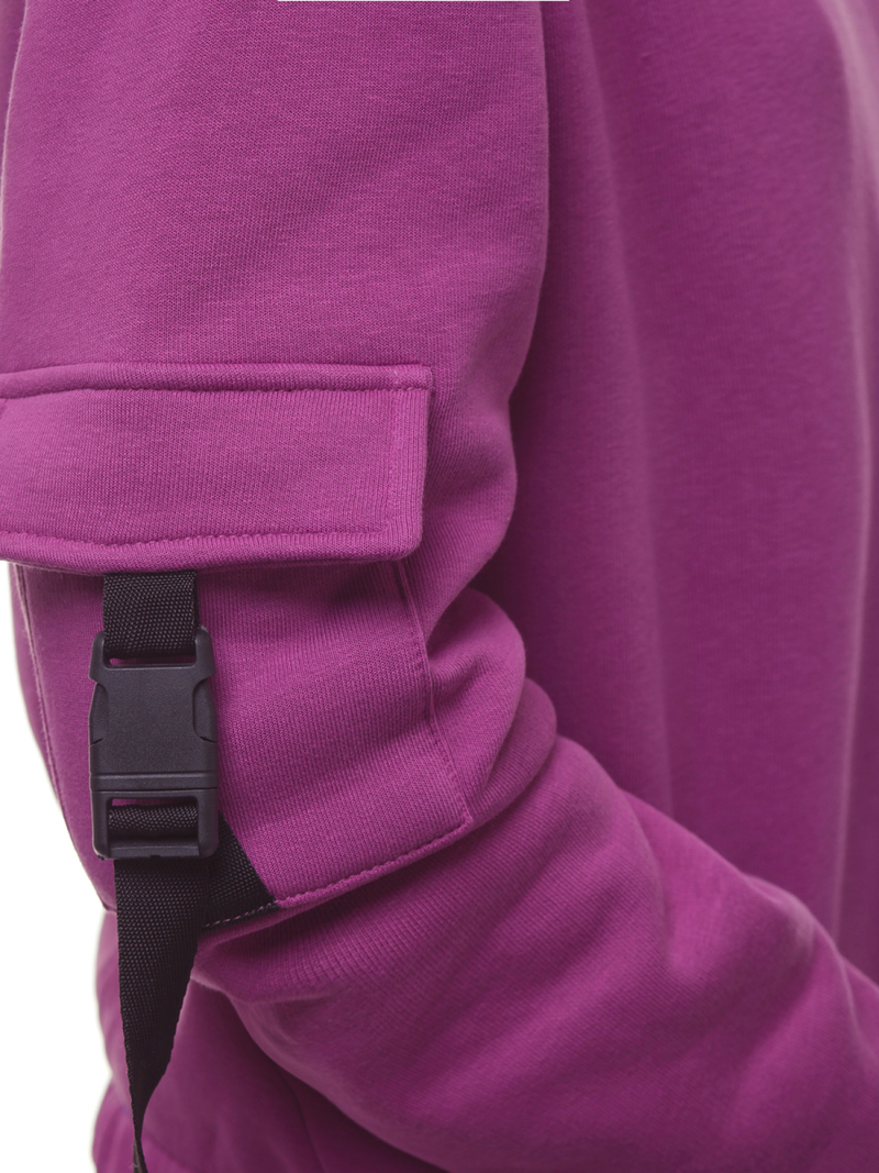 Жіноча Толстовка темно-фіолетовий OZONEE O/12104