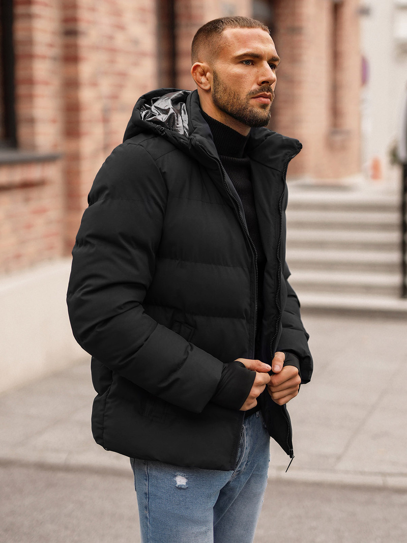 Куртка Чоловіча Чорна OZONEE JS/5M756/392Z