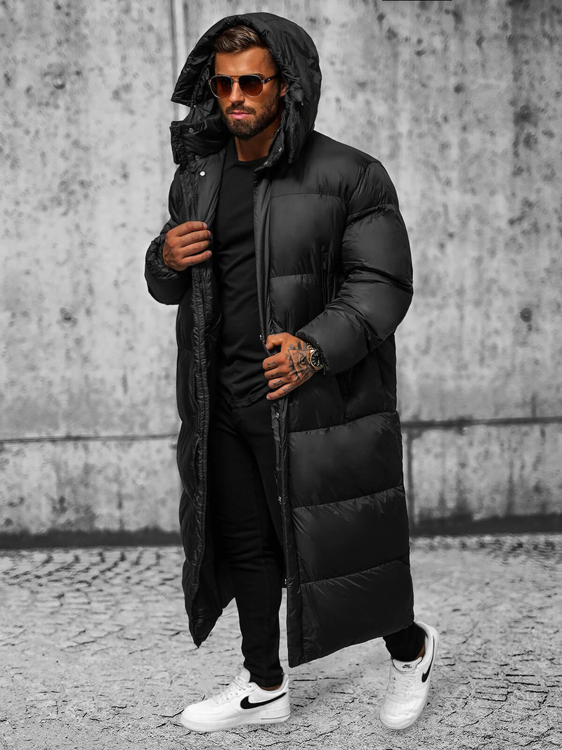 Куртка чоловіча чорна OZONEE O/M3202