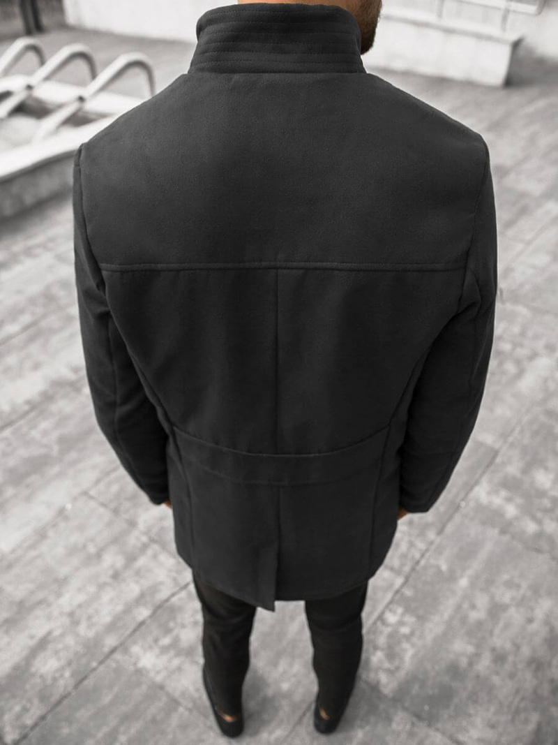 Пальто чоловіче Чорний OZONEE JS/79M3132