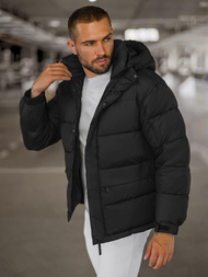 Куртка чоловіча чорна OZONEE JS/31M5008Z