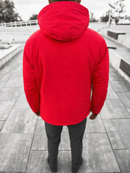 Kurtka zimowa męska czerwona OZONEE JS/HH011/5Z