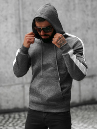 Толстовка чоловіча Графітова OZONEE O/8B153/5