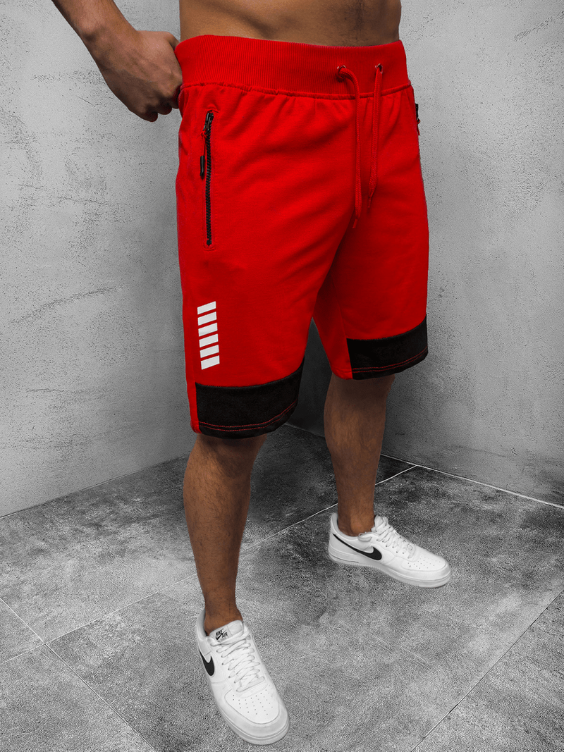 Шорти чоловічі Червонi OZONEE JS/68K10053