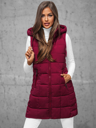 Стьобаний жіночий жилет Бордова OZONEE JS/16M9096/06Z