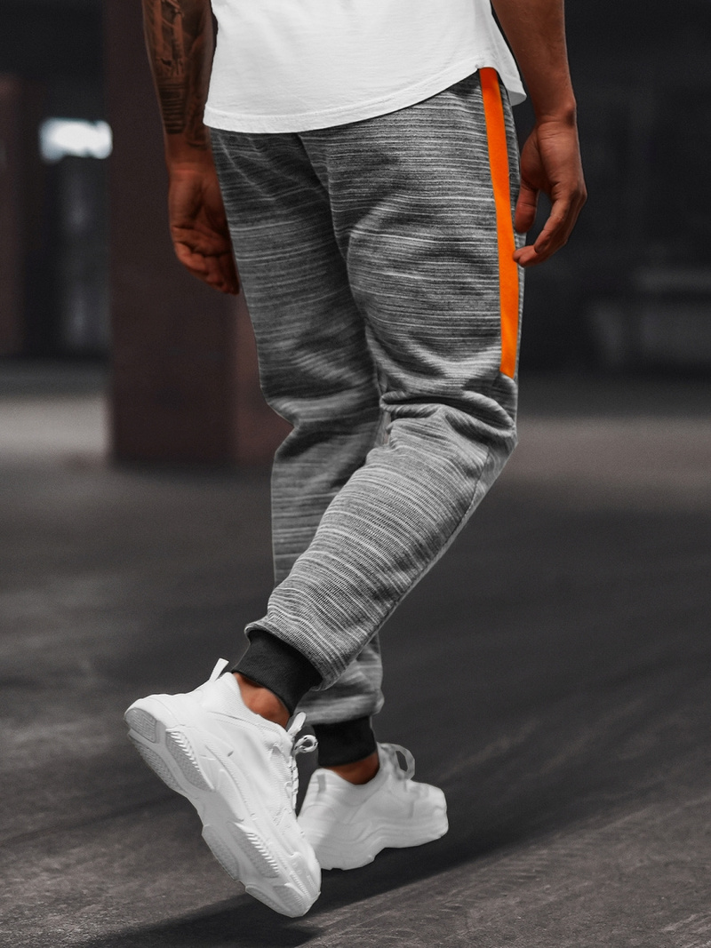 Spodnie dresowe męskie szare OZONEE JS/K60011Z