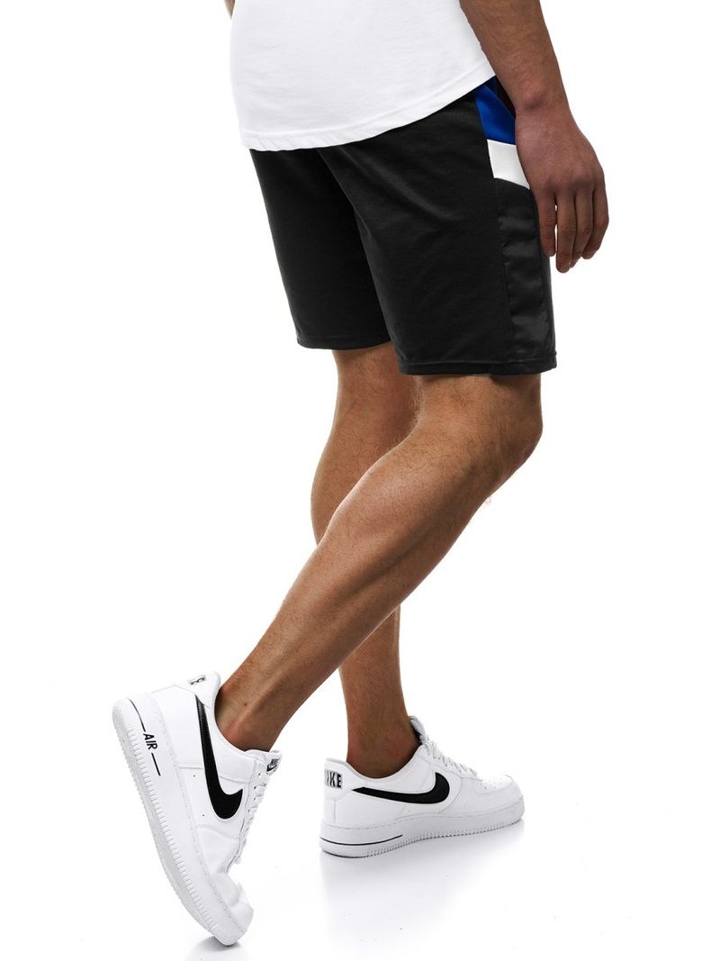 Spodenki męskie czarne OZONEE JS/KK300180