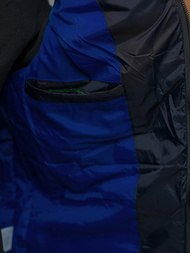 Безрукавка чоловіча tемно-cиня OZONEE N/7133Z