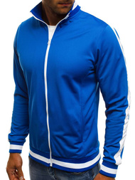 Bluza męska rozpinana niebieska OZONEE O/2126