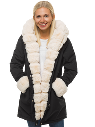 Куртка жіноча Чорна OZONEE N/6320