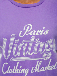 Жіноча Толстовка Фiолетова OZONEE JS/B26004