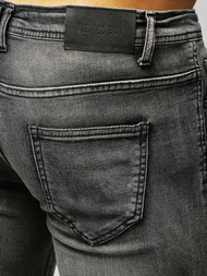 Spodnie jeansowe męskie szare OZONEE NB/MP0019G