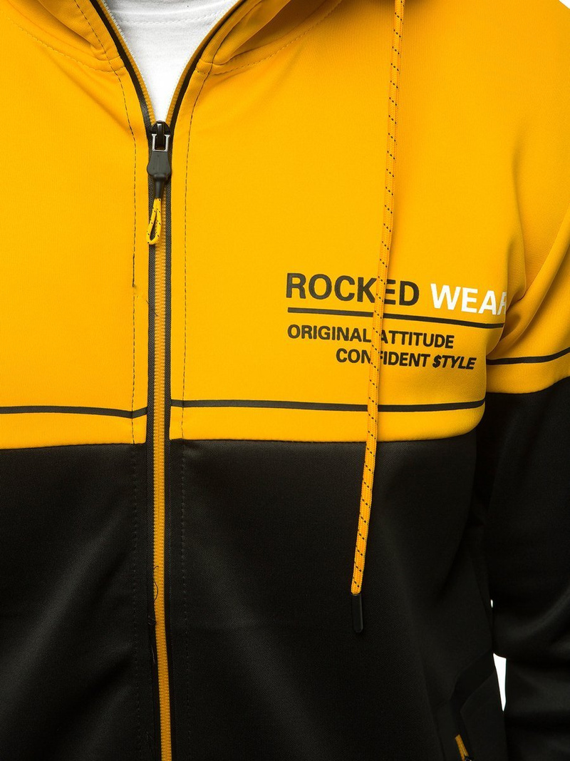 Толстовка чоловіча Чорна OZONEE JS/DD20122