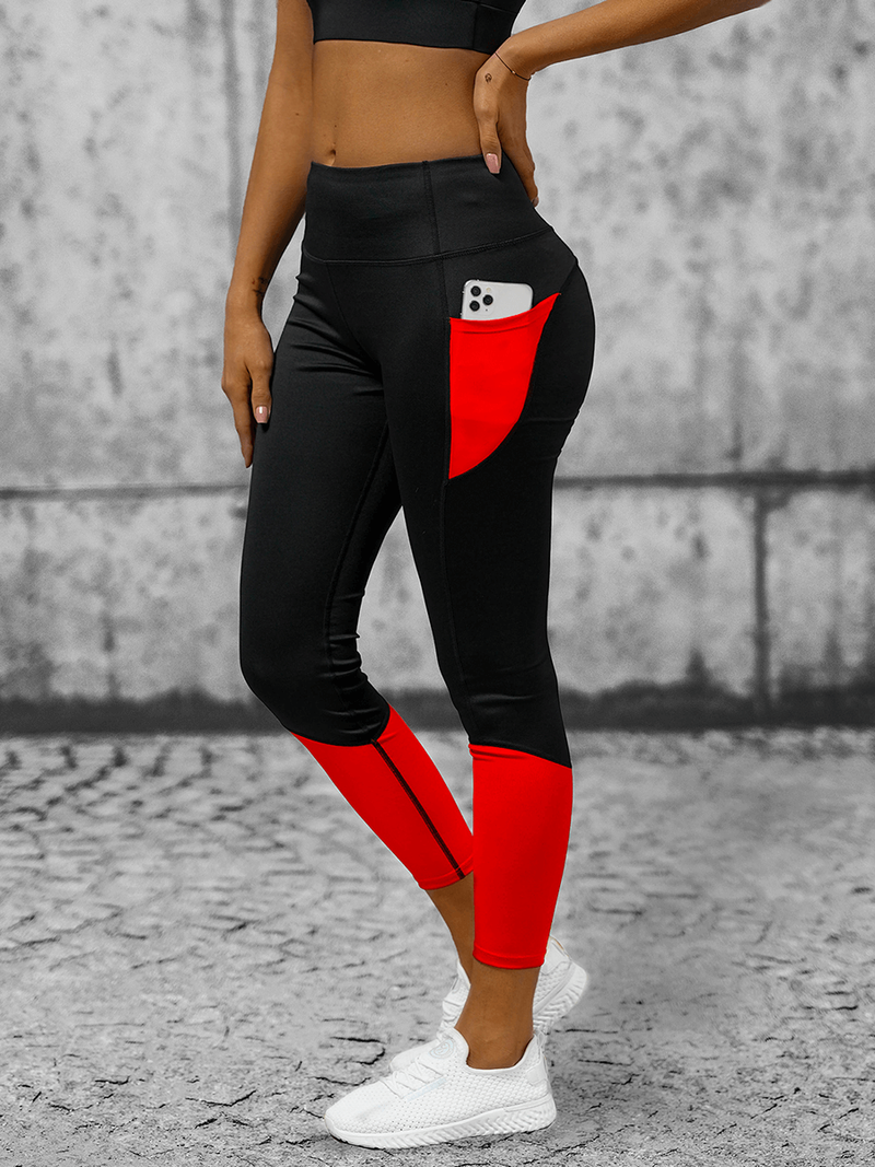 Legginsy damskie czarne OZONEE O/XL010/1