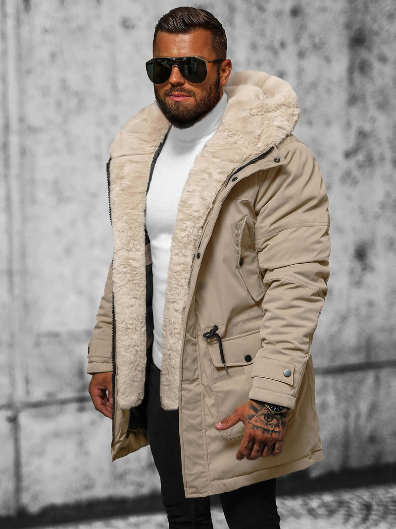 Куртка зимова чоловіча Бежева OZONEE JS/22M317/62