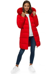 Куртка жіноча червона OZONEE O/SW028/4