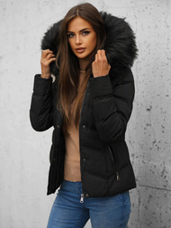 Куртка жіноча Чорна OZONEE JS/M9057/392Z