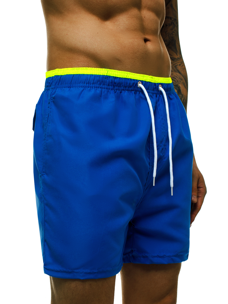 Шорти для плавання чоловічі синьо-жовтий OZONEE ST007-14